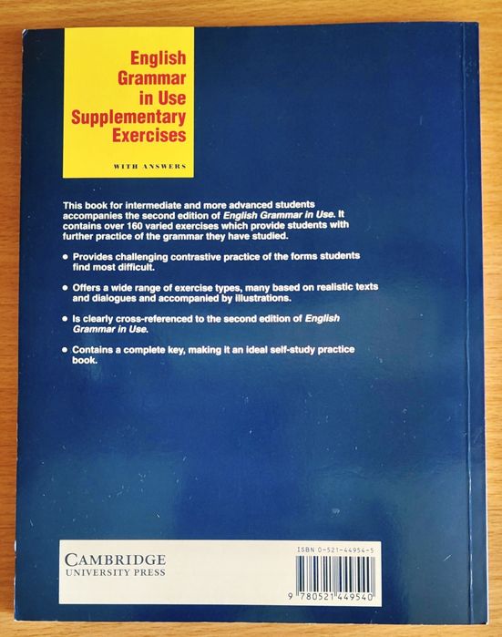 English Grammar in Use Supplementary Exercises, L. Hashemi, R.Murphy