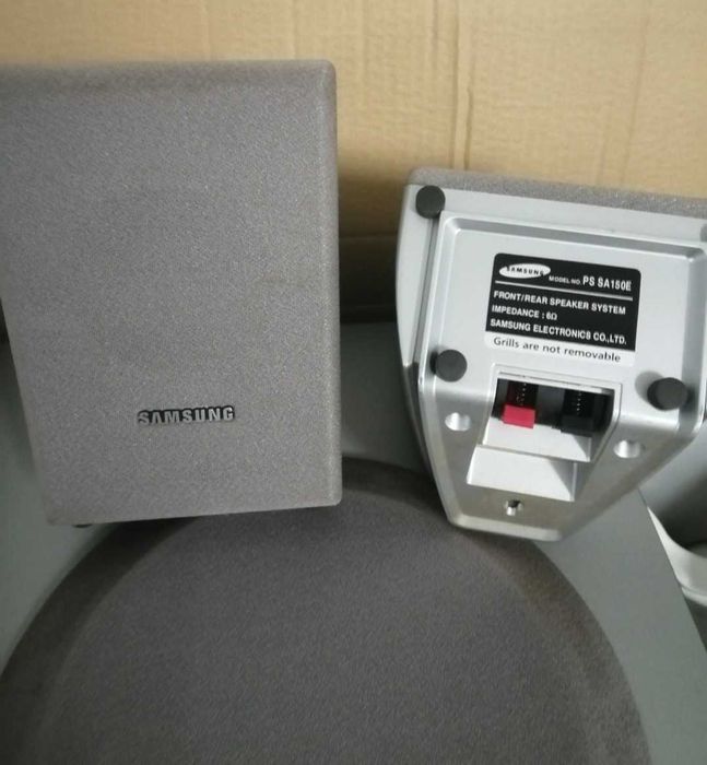 Colunas dvd home cinema
