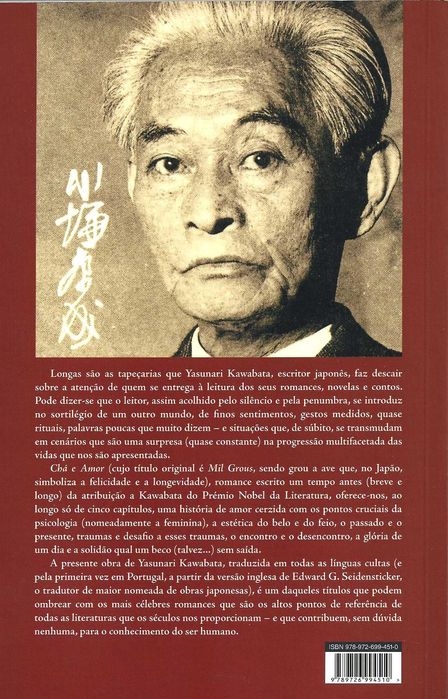 Chá e Amor, de Yasunari Kabwabata