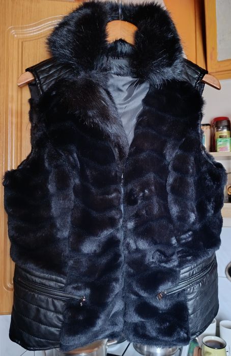 Kamizelka futerko -XL