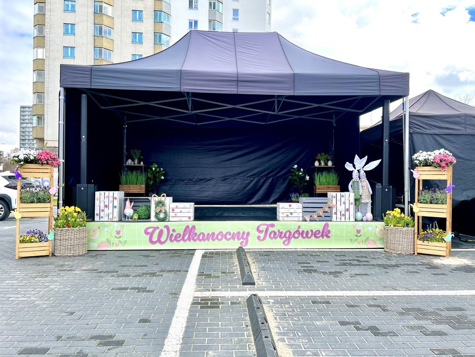 Wynajem sceny 6x4 | scena plenerowa