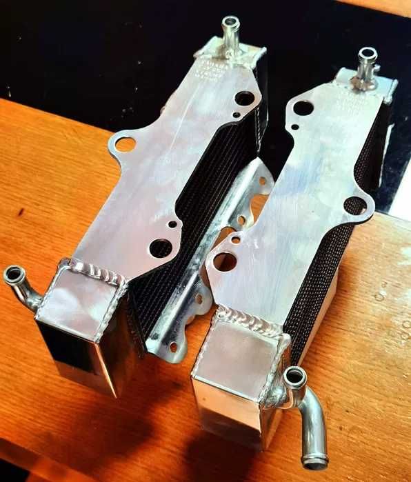 Radiadores Yamaha YZF250 e YZ250F de 2001 a 2005 Alumínio Performance