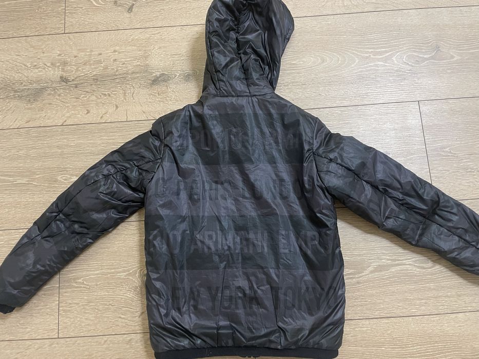Двосторонній пуховик Armani оригінал