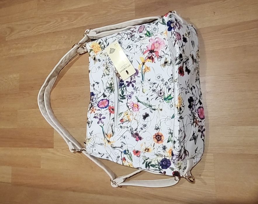 Torba/plecak 2 w 1, shoperka,na lato, na wakacje rezerwacja