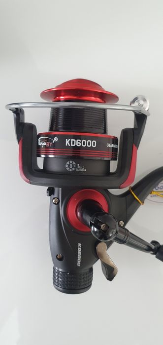 АкцияКатушка рыболовная карповая Boya By KD 5000 и 6000(конусная шпуля