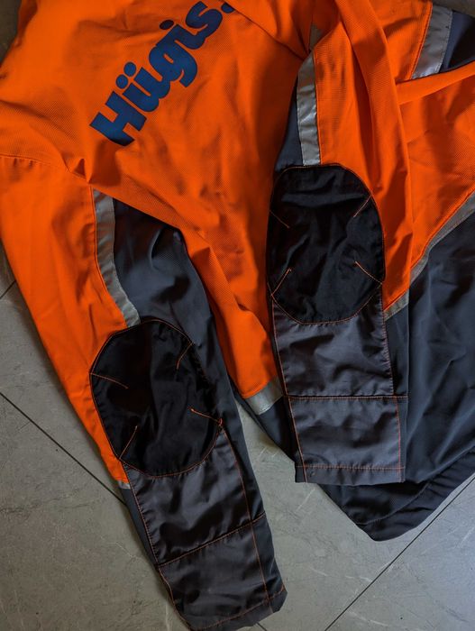 Костюм сигнальний вологозахисний яскраво-помаранчевий розмір XL XXL