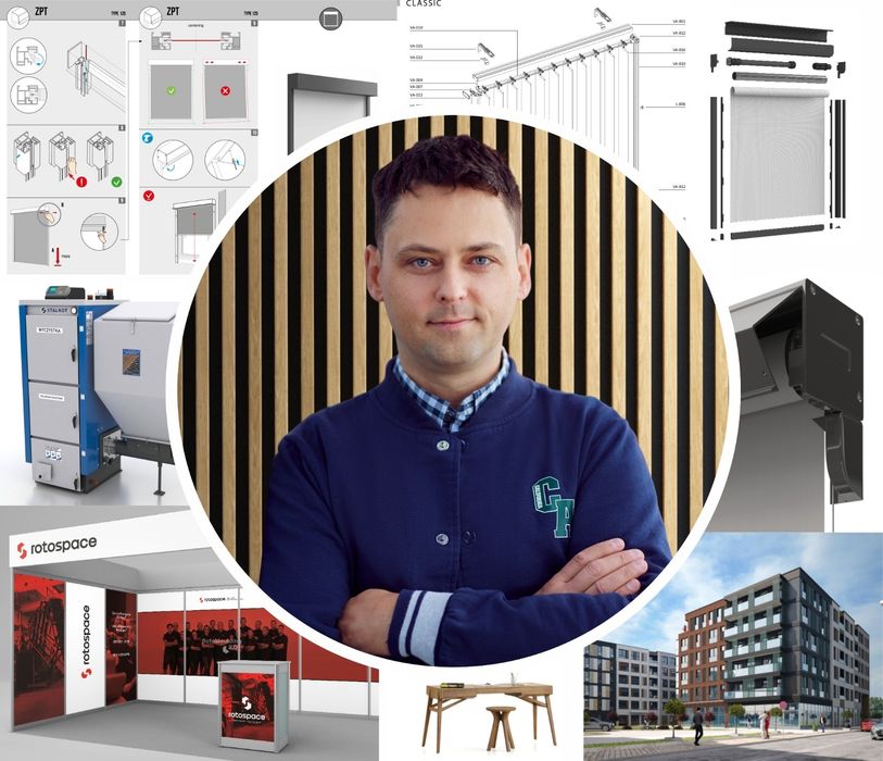 Instrukcje montażu, Rysunki złożeniowe, projekty i druk  3D