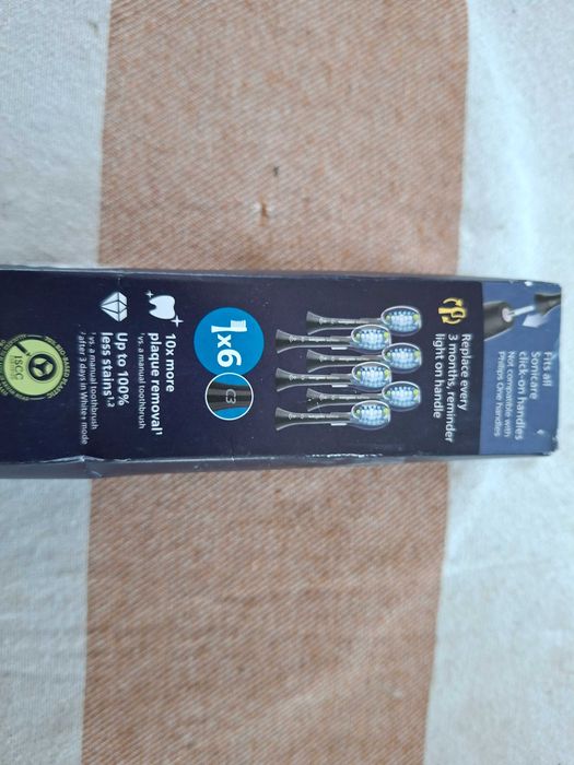 Końcówki do szczoteczki Philips Sonicare C3 Premium Medium Soft 6 szt