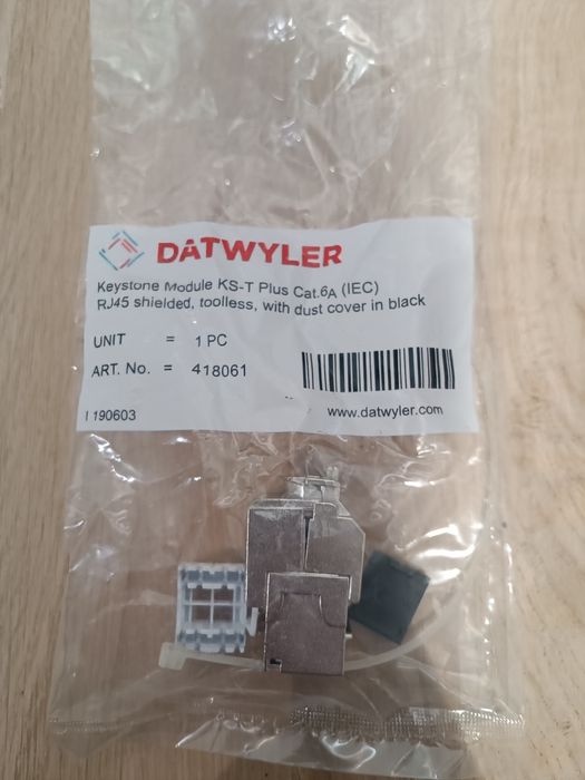 Moduły Rj-45 Cat 6 A Datwyler