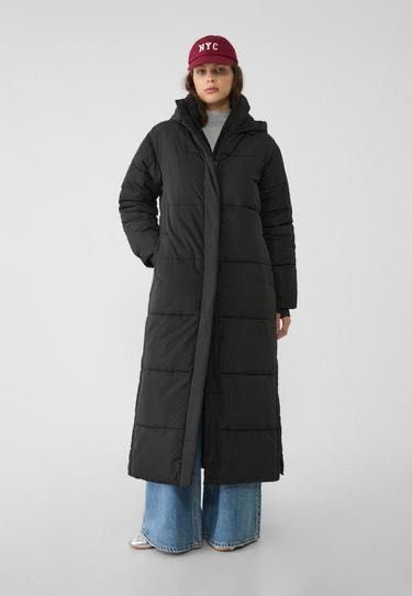 Casaco Longo Acolchoado S com isolamento térmico (Novo)