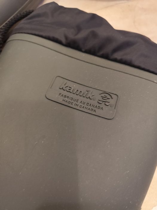 Чоботи гумові Kamik Icebreaker Канада- Black, khaki brown - До -40°C