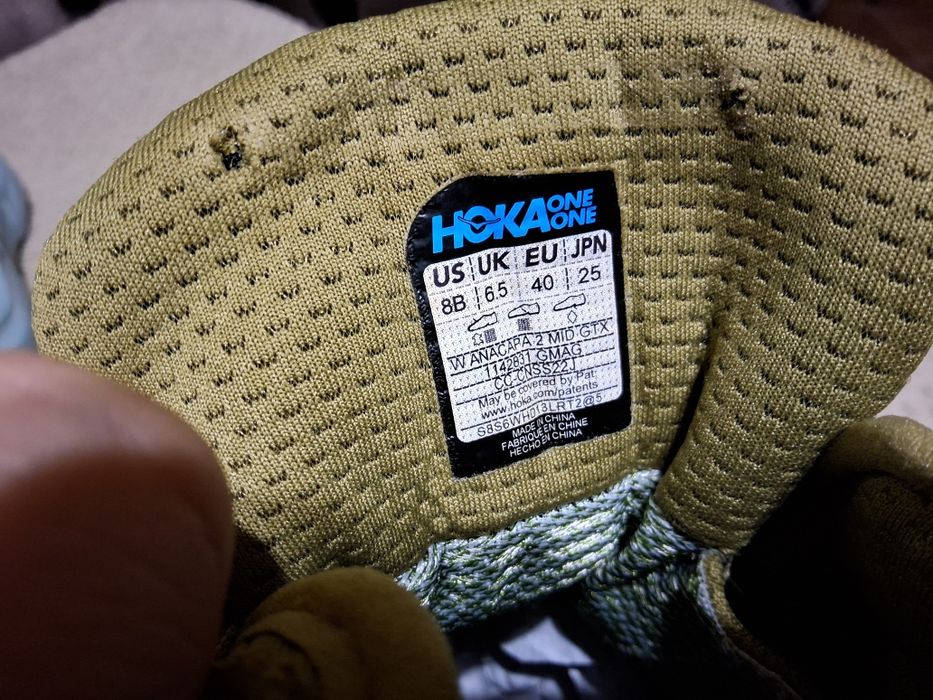 Hoka Anaca 2 GTX. Розмір 40. Оригінал. Gore-Tex