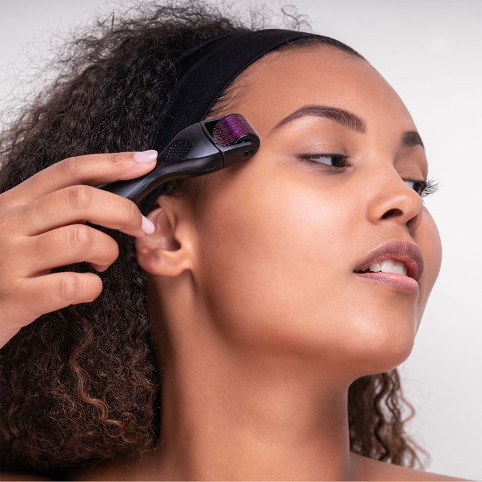 Derma Roller Mezoterapia Igłowa Masażer Wałek do Masażu Twarzy 0,5 mm