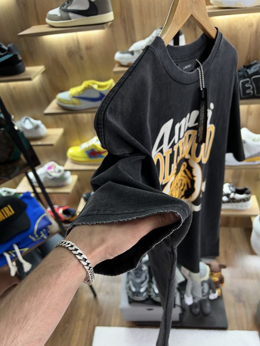Футболка Amiri “Hollywood” Logo Faded Black