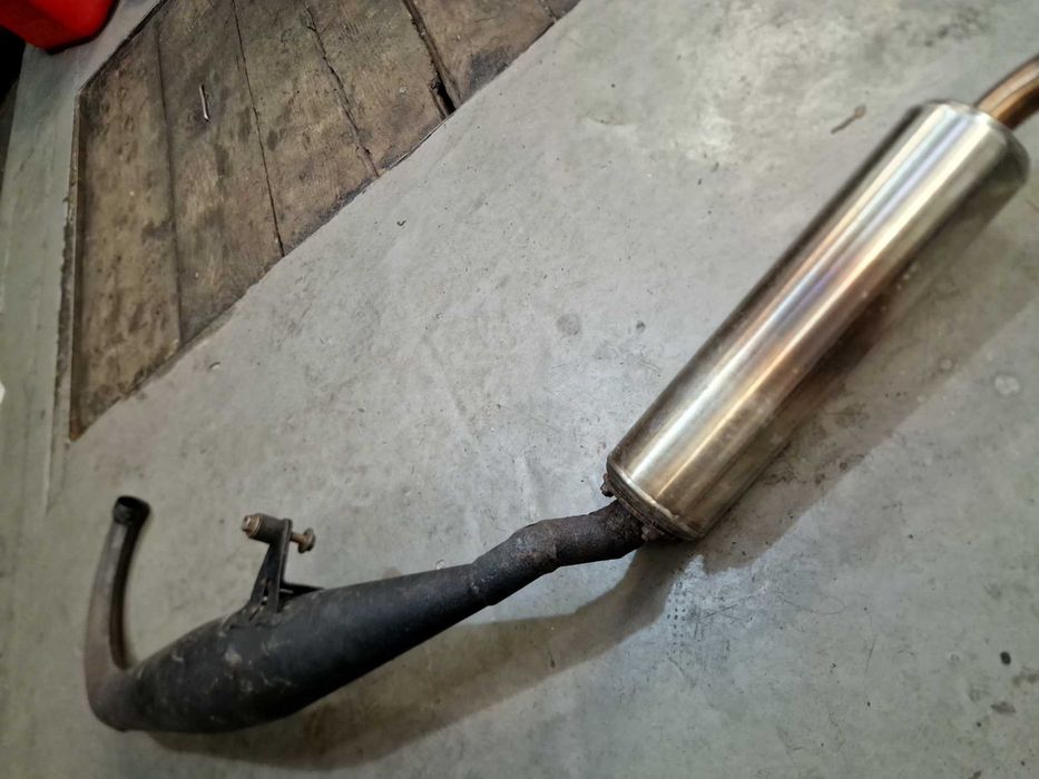 Aprilia RS50 AM6 Резонатор Глушитель Выхлопная труба Саксофон