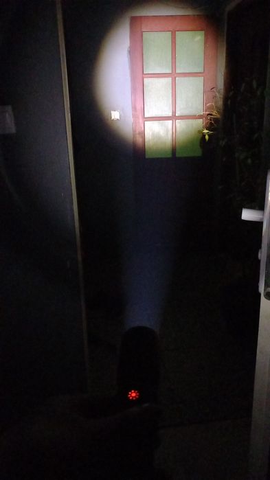 Mocna Latarka LED Taktyczna USB  Metalowa
