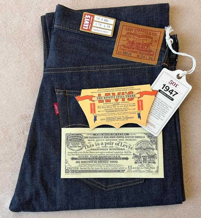 Levi's 501®XX LVC made in Japan, selvedge denim: 12 000 грн