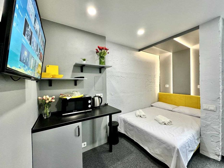 Оренда подобова комфортних 1к апартаментів, м. Вокзальна (10 хвилин)