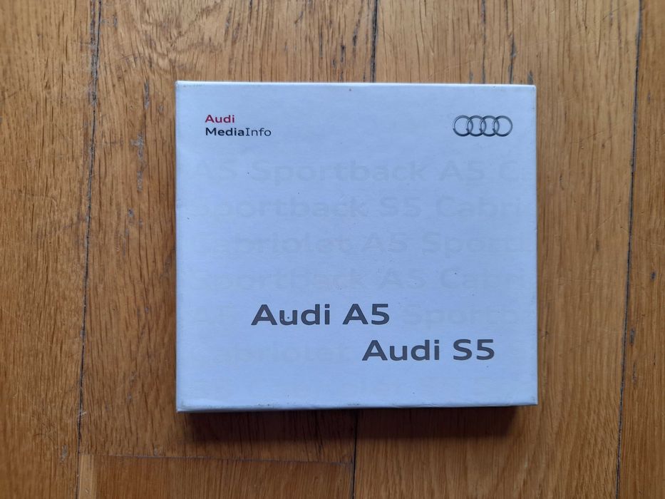 AUDI A5 i S5 presskit, oryginalny zestaw prasowy rok 2011