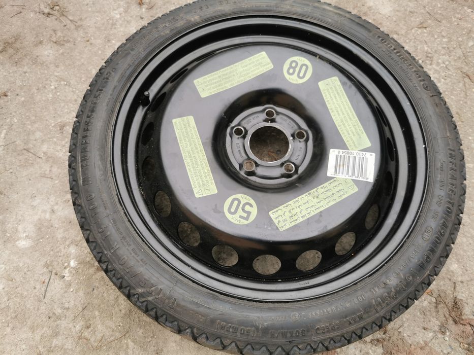 Koło dojazdowe dojazdowka 17/18/19 5x108,5x110,5x112,5x114.3,5x120