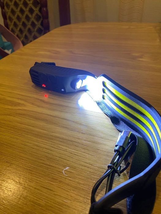 Налобний ліхтар,ліхтар з датчиком руху