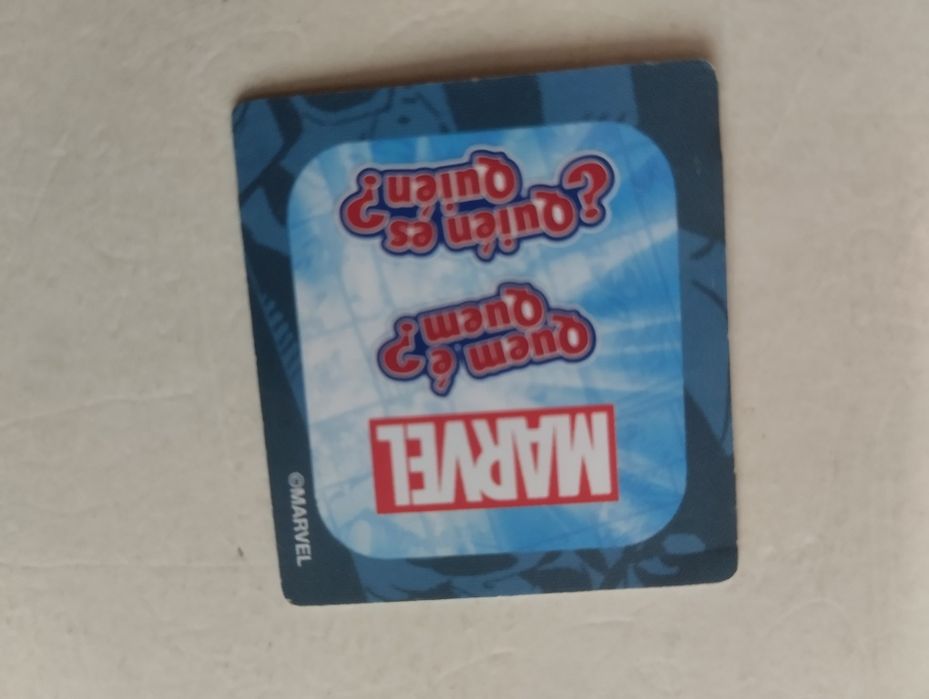 (F) Tazos da Marvel