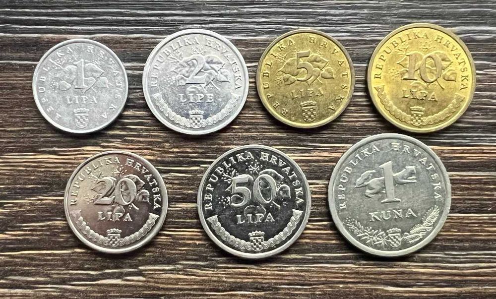 Монети Хорватії періоду 2005 - 2010 р.