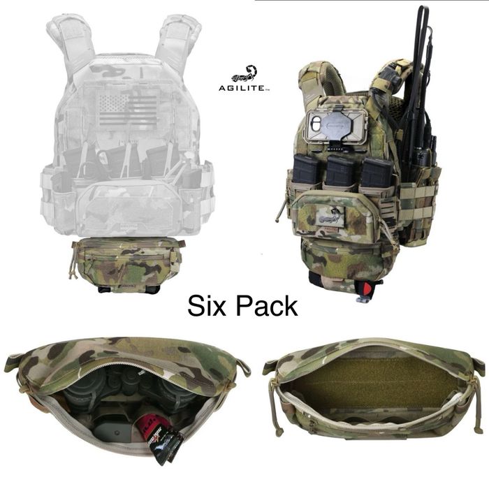 Підсумки Agilite Admin Pouch, General Purpose Pouch, Six Pack