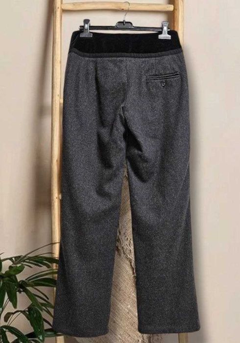 Женские брюки теплые укороченные из шерсти Max Mara, р. XS/S