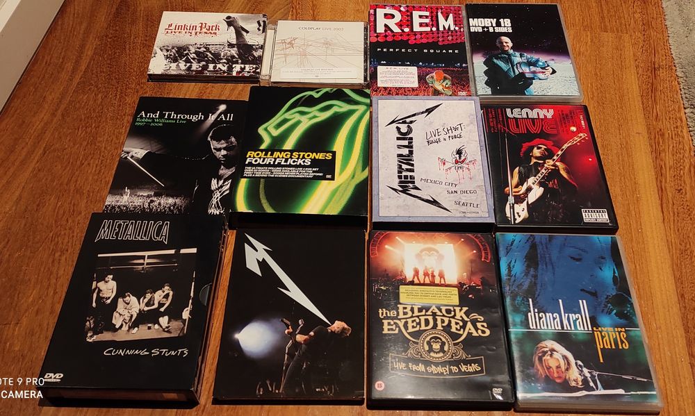 DVDs vários musica Live