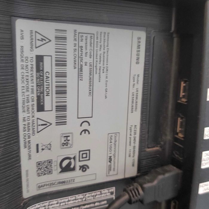 Tv 55 Samsung smarttv