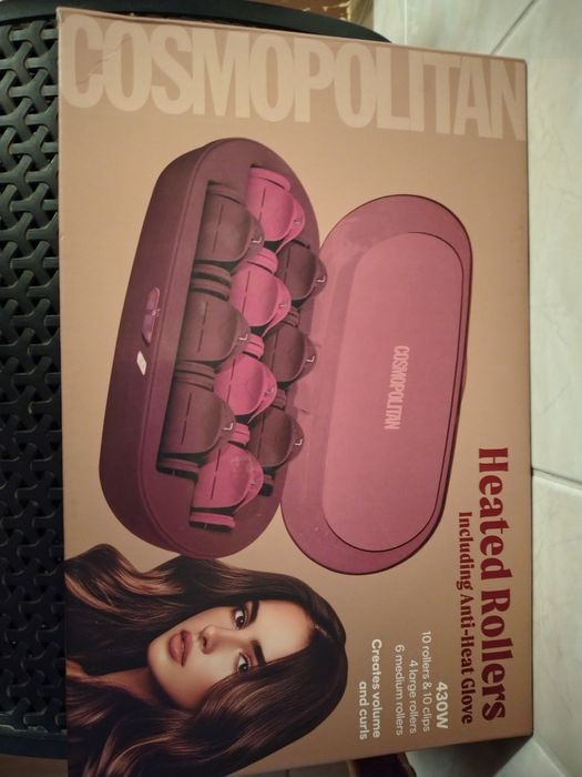 Nowe wałki na gorąco Cosmopolitan – zestaw + klipsy