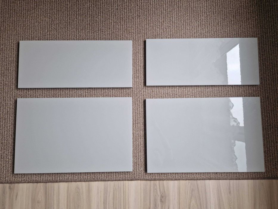 IKEA BESTA SELSVIKEN Drzwi/fronty, wysoki połysk jasnoszary