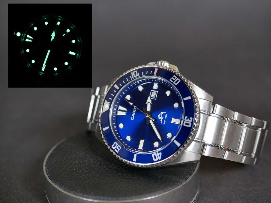 Годинник Casio MDV-106DD-2AV Duro Blue 200m для дайвінгу