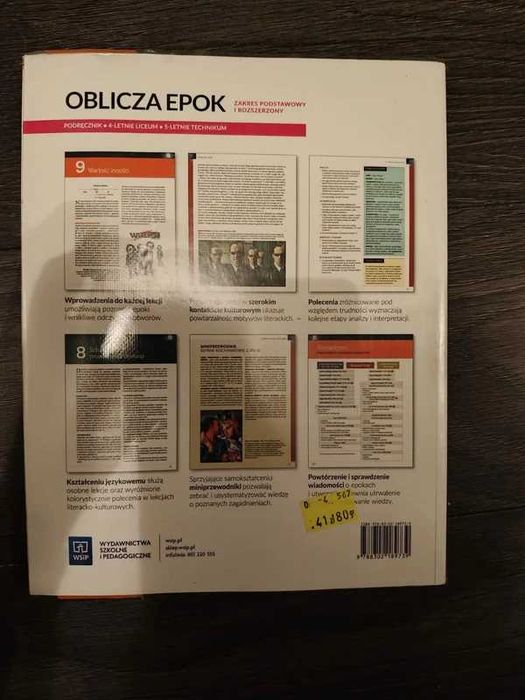 Język polski Oblicza epok 2.2