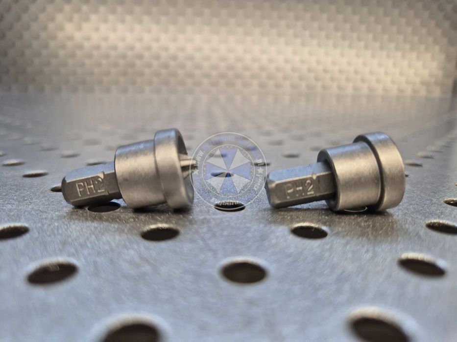 zestaw 2 szt Bit PH2 do GK z ogranicznikiem Cr-V  bit z ogranicznikiem