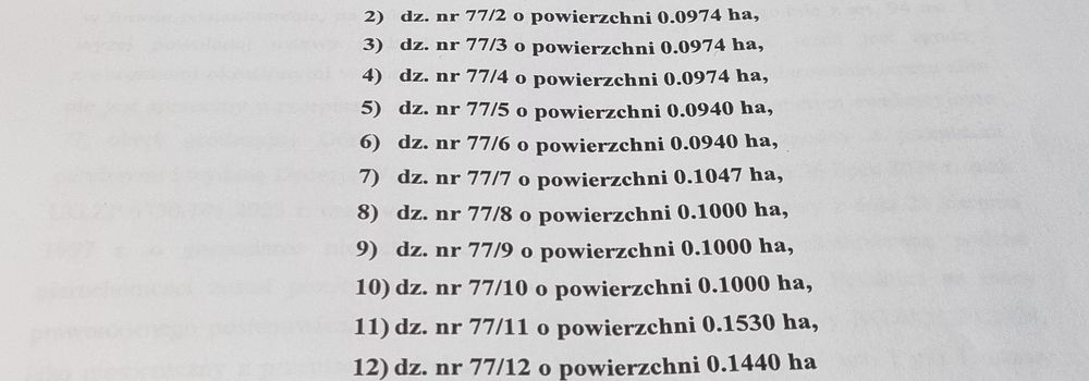 Sprzedam dzialki - Widok 2