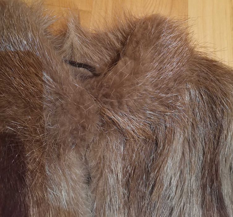 Futro z nutrii długie