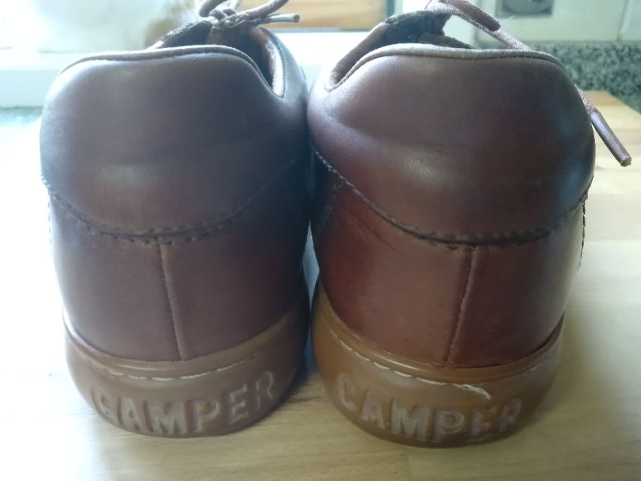 Camper | sapatos pele castanhos