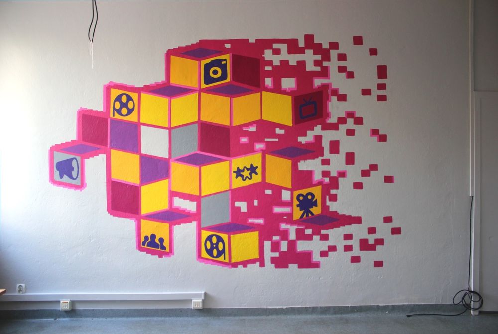 Artystyczne malowanie ścian - mural (projekt+wykonanie)