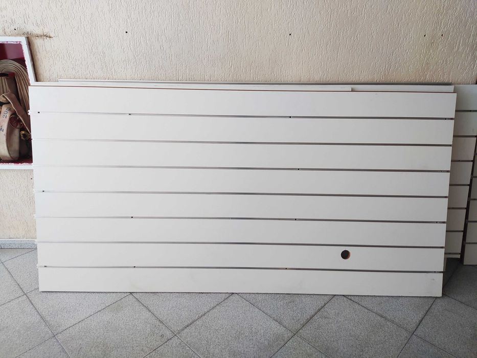 Painel Multi-Sistema 240x120cm, expositor de parede, painel de parede