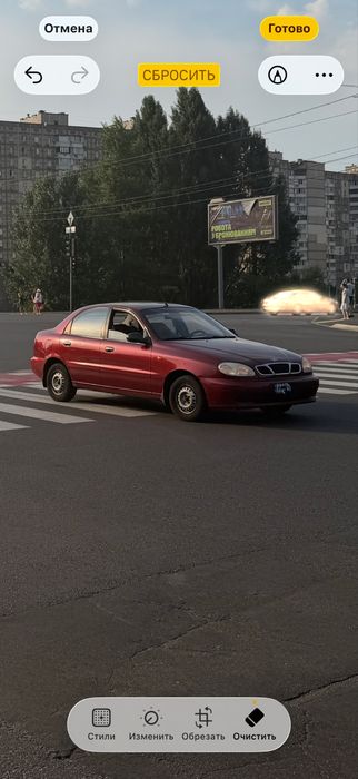 Део ланос 1.5 пустой