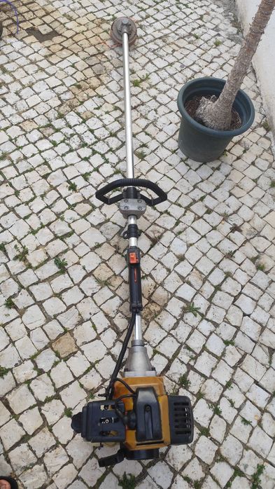 Roçadora Bricofer a Trabalhar