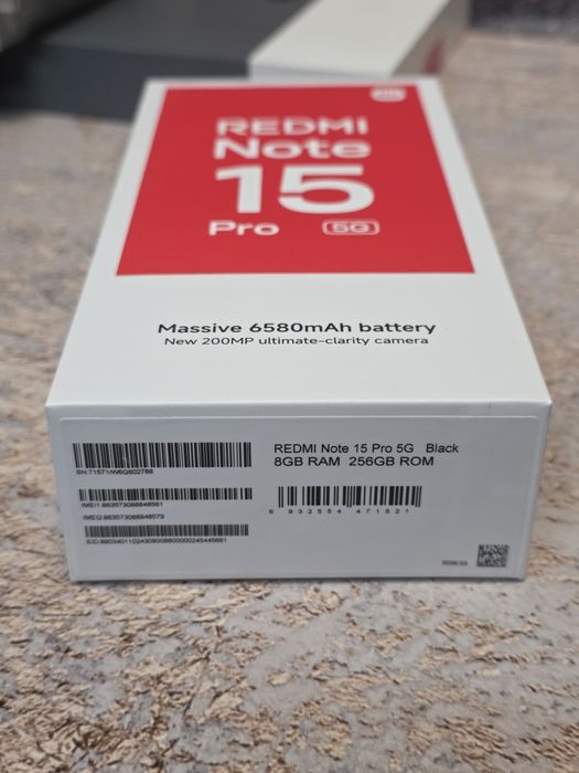 Redmi Note 15 Pro 5G 8/256 гб , новий !