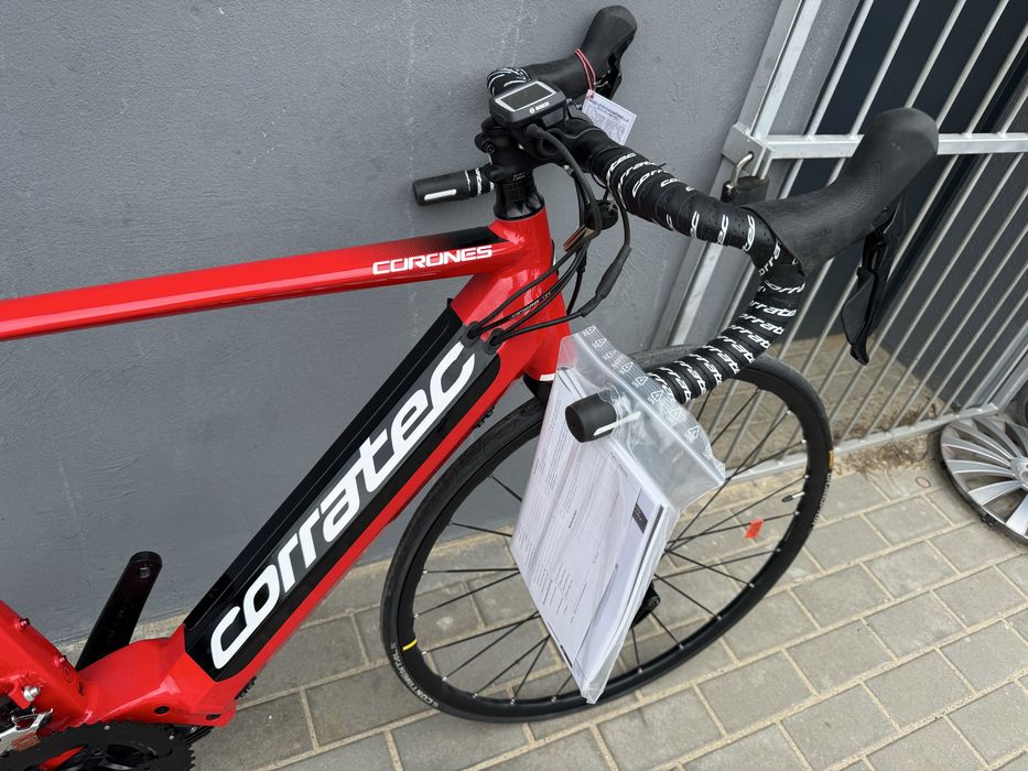 Rower Elektryczny Szosa Corratec Corones Bosch 56