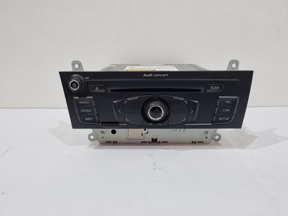 AUDI A4 B8 A5 8T Q5 RADIO CD CONCERT 8T1035186B
