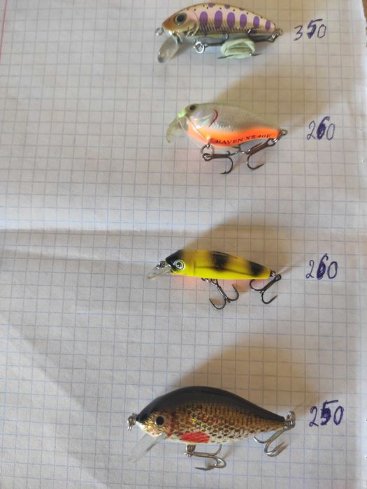 Воблера и вертушки