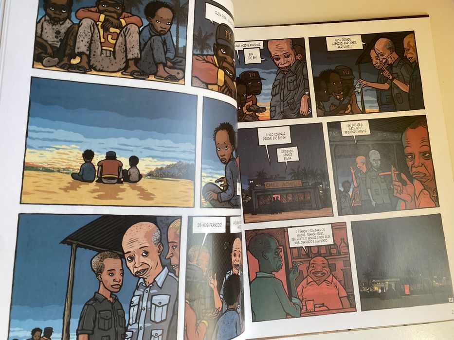 Livro de banda desenhada Crianças de Stassen