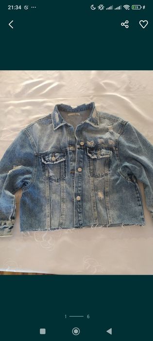 Kurtka katana jeansowa M-L denim