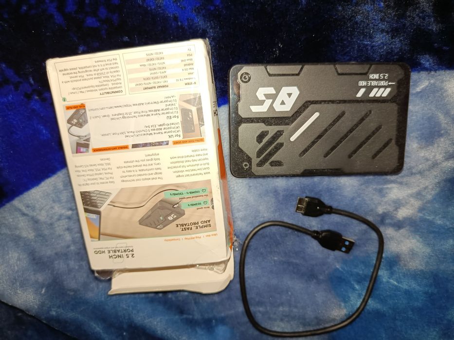 Disco externo novo 500 GB